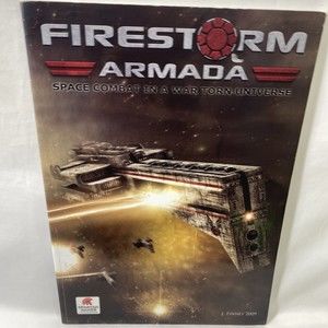 Firestorm Armada: Space Combat in a War Torn Universe Softcover Rulebook (2010)